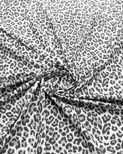 Купить Европейские ткани Бифлекс с рисунком "леопард", цвет черно-серый арт. ГТ-8137-1-ГТ-4-9953-13-21-1 оптом в Караганде