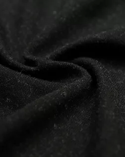Меланжевый 2х сторонний трикотаж черного цвета (260 гр/м2) арт. ГТ-3309-1-ГТ0048056