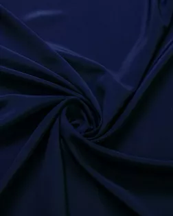 Купить Европейские ткани Креповая блузочная ткань, цвет насышенный синий арт. ГТ-6577-1-ГТ-5-8364-1-30-1 оптом