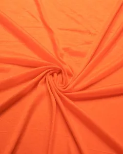 Кулирная гладь вискозная, цвет оранжевый арт. ГТ-7444-1-ГТ-53-9272-1-24-1