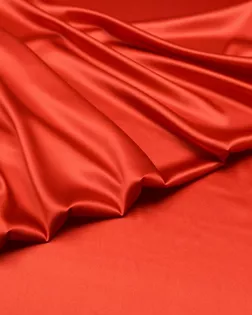 Купить Шелк блузочный, однотонный, цвет красный арт. ГТ-1953-1-ГТ0045980 оптом в Караганде