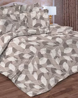 Бязь 220 о/м ГОСТ, пл. 142гр/м.кв. 10995-1 "Листья" Основа арт. ИМТС-130-1-ИМТС0000026-10995-1