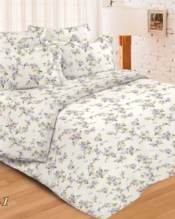 Бязь 220 о/м ГОСТ, пл. 142гр/м.кв. 17374-1 "Незабудка" Основа арт. ИМТС-1104-1-ИМТС0002342-17374-1