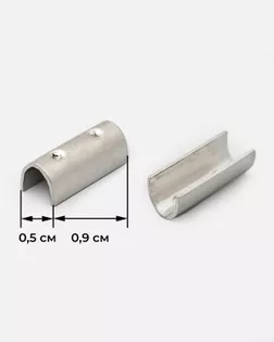 Наконечник-зажим ш.0,9см арт. НМ-17-3-34501.003