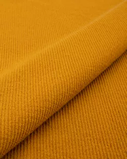 Купить Джерси для спортивной одежды цвет желтый Трикотаж-резинка с люрексом арт. ТРО-25-5-22555.005 оптом в Алматы