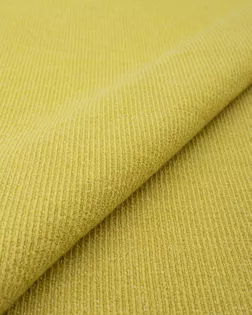 Купить Джерси для спортивной одежды цвет желтый Трикотаж-резинка с люрексом арт. ТРО-25-17-22555.017 оптом в Караганде