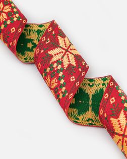 Тесьма жаккард ш.6,5см 25м арт. ТЖО-241-1-48466.001