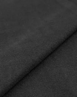 Купить Джерси для одежды черного цвета Трикотаж фланель 360гр арт. ТД-82-9-22006.009 оптом в Череповце