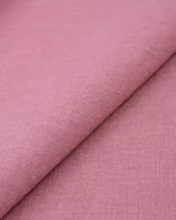 Купить Ткань лен розового цвета из Китая "Лён" плательно-костюмный арт. ЛН-140-41-21535.041 оптом в Череповце