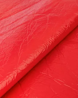 Купить Ткань для сумок цвет красный Лаке крэш арт. ИКЖ-72-1-22167.001 оптом в Караганде