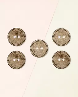 Пуговицы кокос 24L д.1,5см (72шт) арт. ПК-172-1-36630