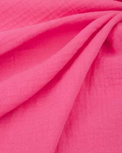 Купить Ткань хлопок розового цвета из Китая Муслин плательный 162гр арт. ХМ-4-24-21055.019 оптом в Череповце
