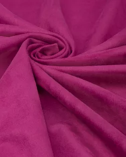 Купить Одежные ткани оттенок розовый павлин Замша на скубе арт. ЗАМ-23-46-10810.041 оптом в Набережных Челнах