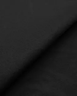 Купить Ткань для сорочек цвет черный Поплин-стрейч однотонный арт. ХПО-1-8-22397.008 оптом в Караганде