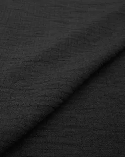 Купить Ткань для сорочек цвет черный Блузочно-плательная стрейч "Слаб" арт. ПЛ-331-7-22584.007 оптом в Караганде