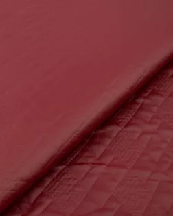 Купить Ткань для свитшотов цвет бордовый Стеганная кожа на трикотаже арт. СТТ-50-2-22053.002 оптом в Алматы