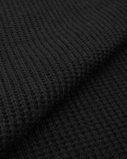Купить Джерси для одежды черного цвета Вязаный трикотаж арт. ТДЖ-241-9-20967.026 оптом в Череповце