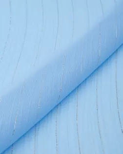 Купить Ткань для мусульманской одежды оттенок пыльно-голубой Шифон-крэш с люрексом арт. ШКР-78-4-22100.004 оптом в Набережных Челнах