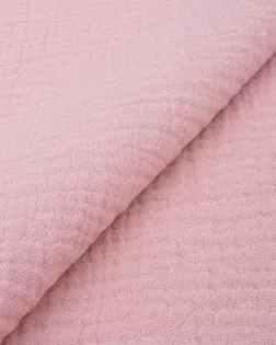 Купить Ткань хлопок розового цвета из Китая Муслин однотонный 120г/м.кв. арт. МЛН-97-27-22608.028 оптом в Череповце