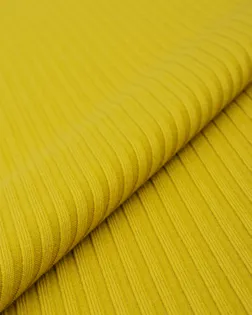 Купить Джерси для спортивной одежды цвет желтый Трикотаж Лапша арт. ТРО-23-6-22289.006 оптом в Караганде