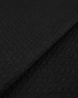 Купить Джерси для одежды черного цвета Трикотаж жаккард арт. Т-24-3-21816.019 оптом в Череповце