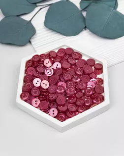 Пуговицы 16L д.1см (144шт) красный col.05 арт. ПУБР-128-7-6797.007