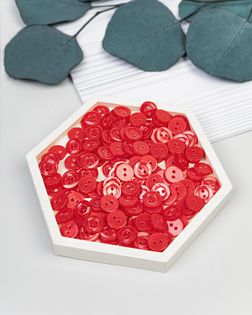 Пуговицы 16L д.1см (144шт) красный col.20 арт. ПУБР-128-26-6797.014