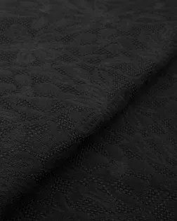 Купить Ткань для мусульманской одежды для намаза черного цвета 35 метров Костюмный жаккард "Парнас" арт. КЖА-50-5-21366.005 оптом в Набережных Челнах