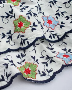 Купить Ткань хлопок шитье Батист вышивка "Дербент" арт. ХЛ-9-1-21374.003 оптом в Казахстане