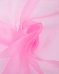 Купить Ткань органза, кристаллон розового цвета из Китая Органза арт. ОР-2-41-9896.042 оптом в Череповце