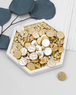 Пуговицы под металл 24L д.1,5см (72шт) арт. ППМ-258-1-48373.001