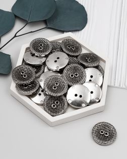 Пуговицы под металл 40L д.2,5см (36шт) арт. ППМ-260-2-48347.002