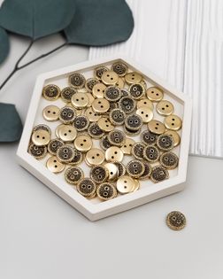 Пуговицы под металл 18L д.1,1см (72шт) арт. ППМ-264-1-48343.001