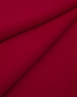 Купить Одежные ткани красного цвета из хлопка Трикотажное полотно "Пике" чулок арт. Т-26-3-21887.003 оптом в Алматы