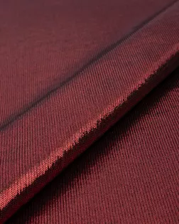 Купить Ткань Люрекс красного цвета из полиэстера Трикотаж с напылением арт. ТЛ-156-3-22844.003 оптом в Алматы