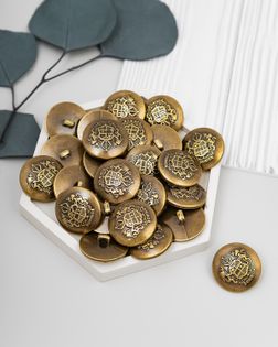 Пуговицы под металл 40L д.2,5см (36шт) арт. ППМ-275-5-48361.005