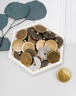 Пуговицы под металл 40L д.2,5см (36шт) арт. ППМ-281-3-48353.003