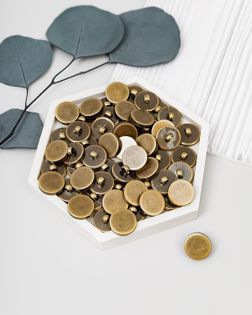 Пуговицы под металл 24L д.1,5см (72шт) арт. ППМ-284-3-48350.003