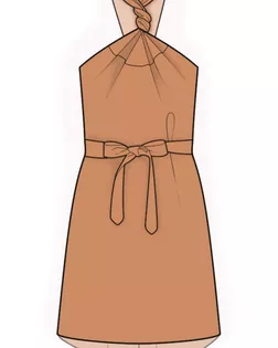 Выкройка: платье-трансформер арт. ВКК-3246-1-ЛК0002134