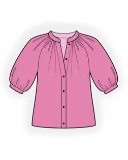 Купить Конструктор выкроек Выкройка: блузка свободная арт. ВКК-3789-1-ЛК0002349 оптом в Казахстане