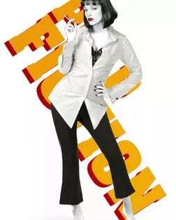 Выкройка: белая блузка арт. ВКК-4407-1-ЛК0002527