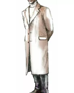 Купить Конструктор выкроек Выкройка: классическое однобортное пальто арт. ВКК-572-1-ЛК0006009 оптом в Казахстане