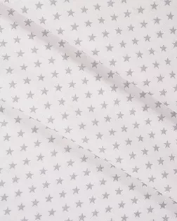 Бязь набивная Мелкие звездочки (0,5 см) серые б/з арт. ЛГБХ-35-1-ЛГБХ0002478