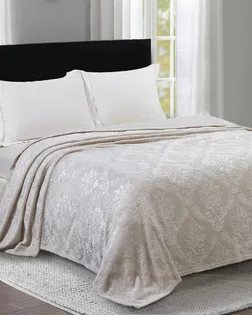 Велсофт тисненый 100% п/э  205 см (265) диз. 062 (13-0000) Лунный луч  арт. ЛЮКС-10-4-ЛЮКС0000114