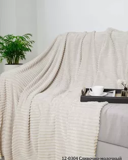 Велсофт тисненый "Paradise" 100% п/э 205 см (265) диз. Страйп 12-0304 (Сливочно-молочный) арт. ЛЮКС-10-42-ЛЮКС18096538.00042 Велсофт тисненый "Paradise" 100% п/э 205 см (265) диз. Страйп 12-0304 (Сливочно-молочный) арт. ЛЮКС-10-42-ЛЮКС18096538.00042