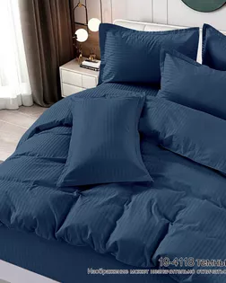 Микрофибра страйп 100% п/э 220 см (90) диз. 1х1 (19-4118) темный деним (100) арт. ЛЮКС-69-30-ЛЮКС18187116.00030