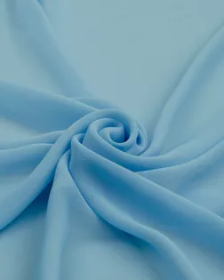 Купить Ткани для юбок цвет голубой Шифон Мульти однотонный арт. ШО-37-31-1665.009 оптом в Алматы