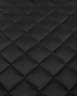 Купить Плащевые ткани черного цвета Cтежка на синтепоне Ромб 7см арт. СТТ-41-1-20395.001 оптом в Череповце
