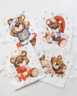 Набор наволочек "Новогодний Мишка" арт. БРТК-5-1-ОТ00079.001 Набор наволочек "Новогодний Мишка" арт. БРТК-5-1-ОТ00079.001