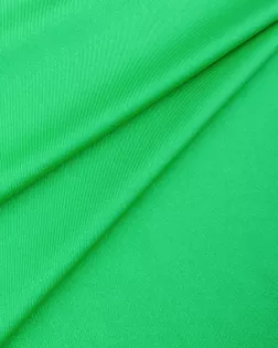 Купить Ткань Трикотаж спорт зеленого цвета из нейлона Бифлекс Глянцевый арт. ТБФ-3-41-14863.039 оптом в Набережных Челнах